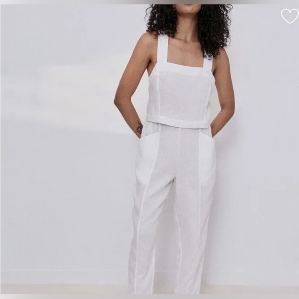 Lunya White Pants Size Small (new) LAST ONE LEFT